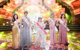 Khương Phương Anh đăng quang Hoa hậu Thương hiệu Việt Nam 2022
